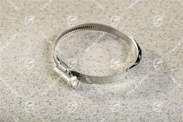 Hose clamp for air intake tube Hose clamp for air intake tube