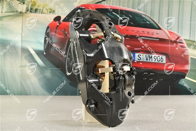 Fixed calliper, front axle, Turbo / TurboS, PCCB, Black, R