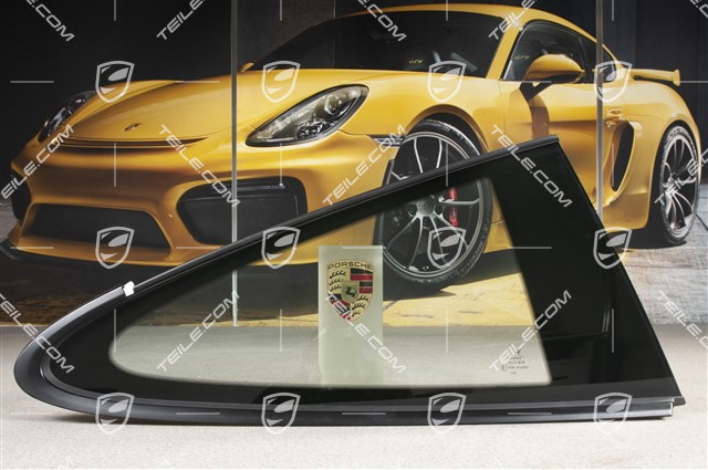 Szyba boczna poliwęglanowa, Rally black, GT3RS / 911R, R