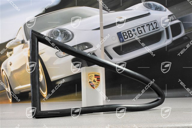Sealing frame for rear quarter glass, R Sealing frame for rear quarter glass, R