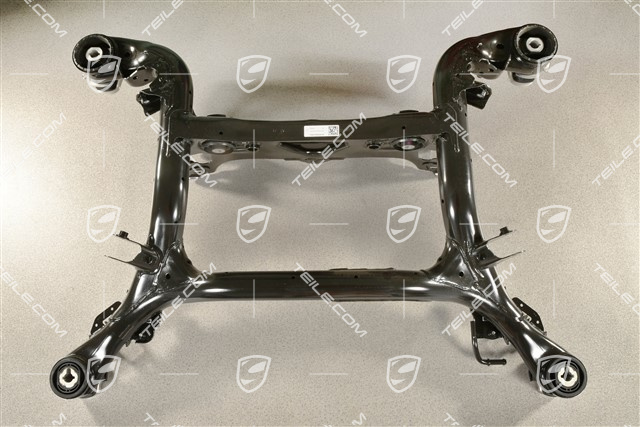 Rear subframe, rear axle steering