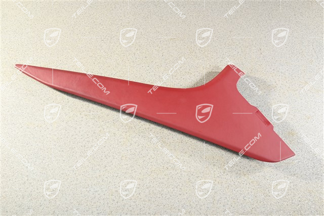 Mittelkonsole, Blende, Leder, seitlich, Bordeauxrot, R