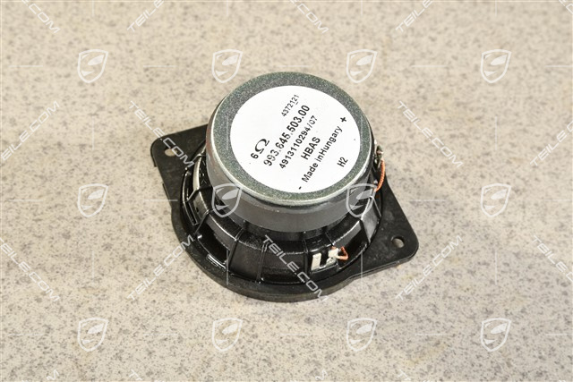 Door card mid range speaker, L=R