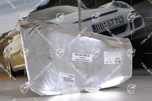 Heat shield, C2 / C4 / RS, R Heat shield, C2 / C4 / RS, R