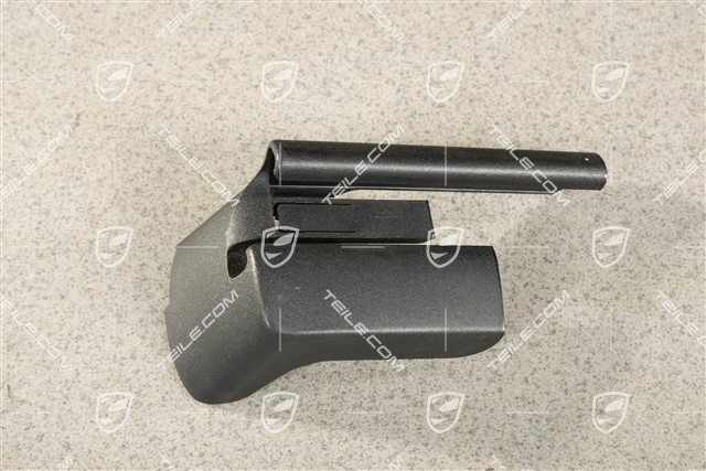 Cover, Seat rail, Front, Outer, R