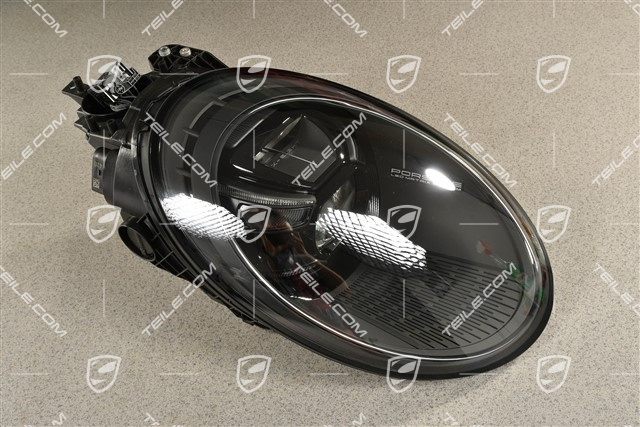 Headlight / headlamp LED, Matrix, black. R