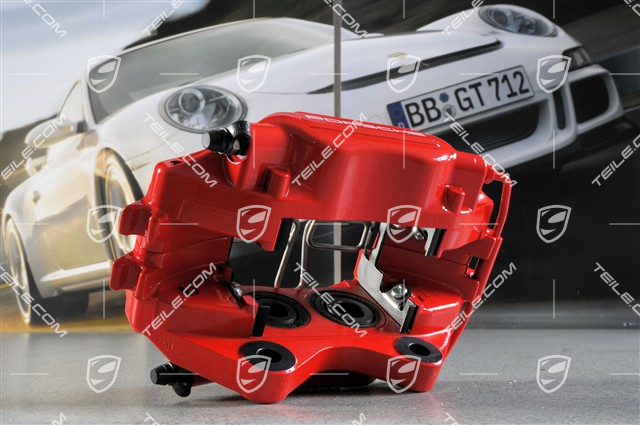 Festsattel ohne Belag, rot, Turbo 3,6, R