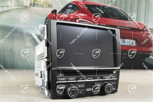 Control part, navigation system PCM 3, Digital radio reception DAB