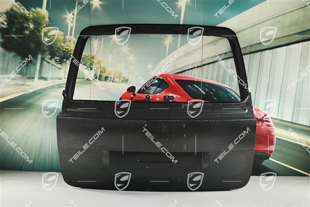 Rear lid, damaged