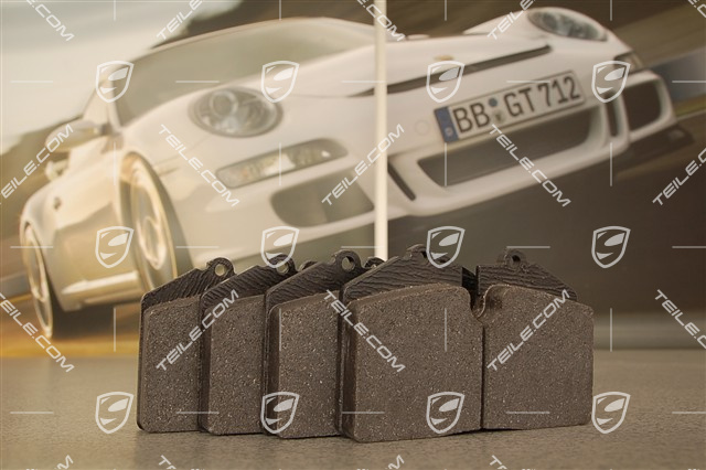 Bremsbelag, C2 / C4 / Turbo / Carrera RS, L+R