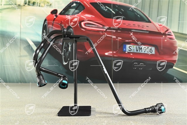 Engine coolant overflow / Vent line/ hose, Spyder RS