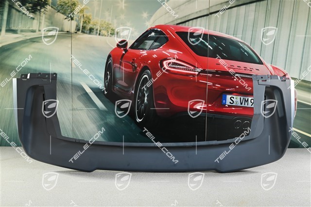 Turbo, Rear bumper lower cover spoiler / diffuser
