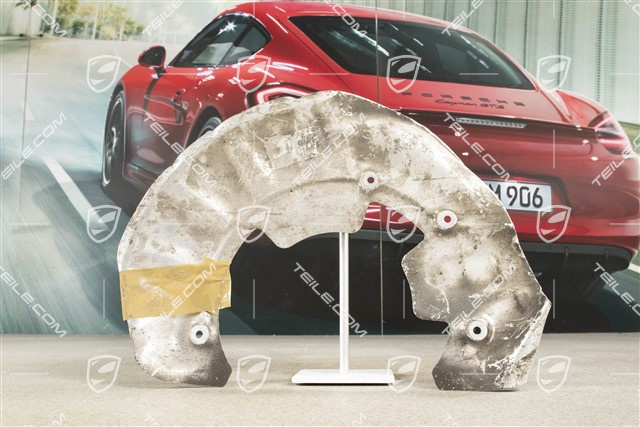 Abdeckblech / Schutzblech, VA, Scheibendurchmesser 18,19", GTS, R
