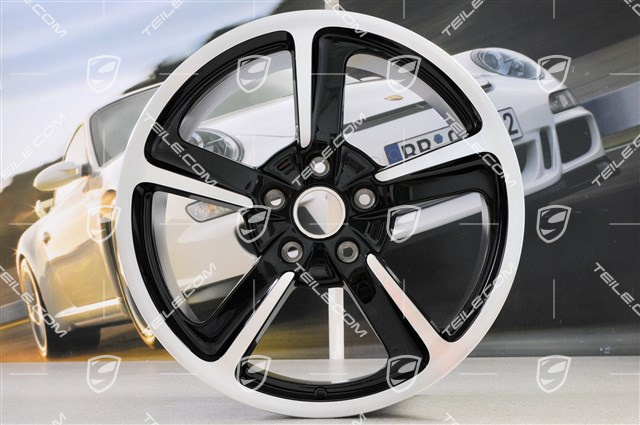 20-inch Sport Techno wheel, 8,5J x 20 ET57, black high gloss