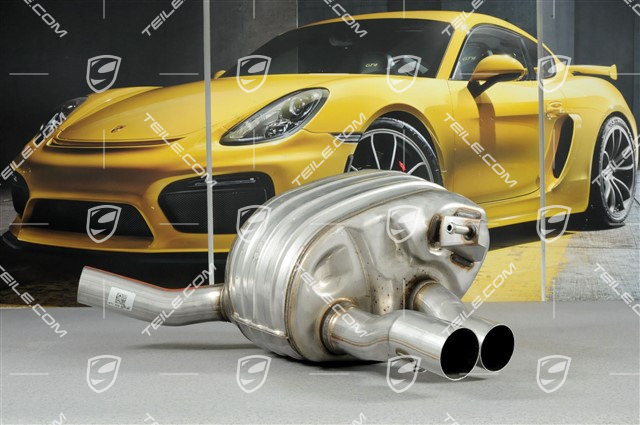 Rear silencer, Panamera Diesel, R Rear silencer, Panamera Diesel, R
