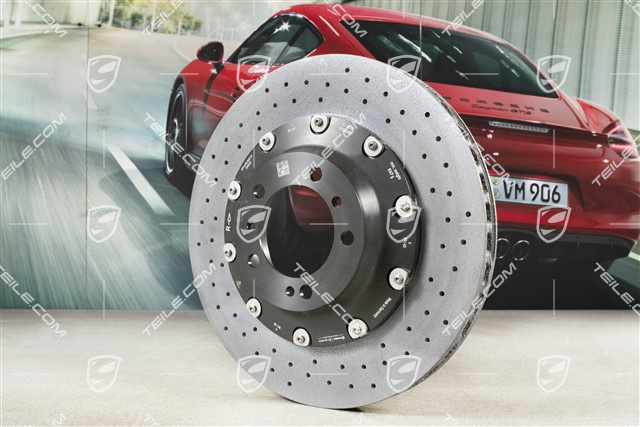 PCCB brake disc, 19-inch, R