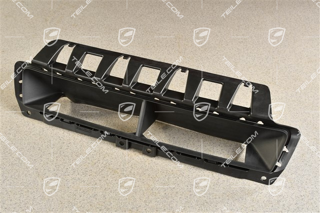 Turbo, Rear bumper air exhaust duct centre, matte black
