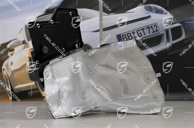 Support lateral with heat protection, L Support lateral with heat protection, L
