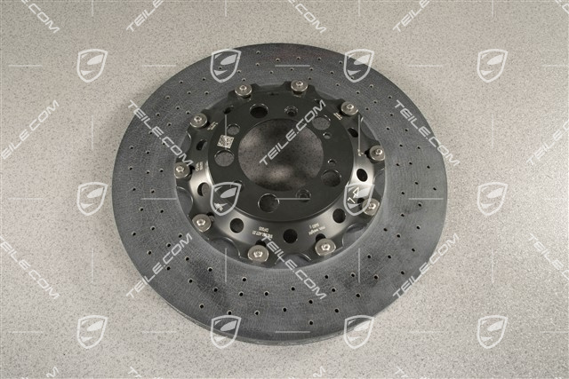PCCB Ceramic Brake disc, front, 390mm, L
