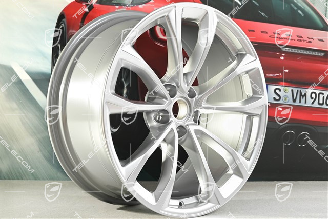 19-inch wheel rim Macan Design-Rad, 9J x 19 ET21, brilliant chrome