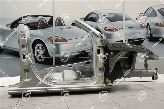 1/2 front body section, R 1/2 front body section, R