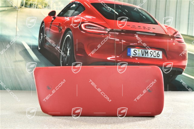 Lumbar support, Rear / back seats, Leather Carrera Red, Convertible / Coupe / Targa, L