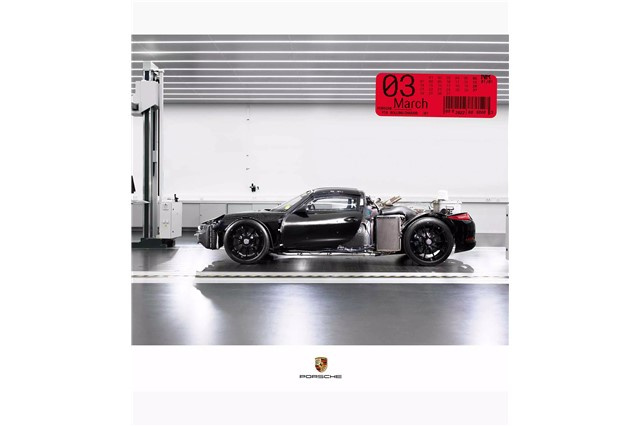 Kalendarz Porsche 2022 'One Of 1'