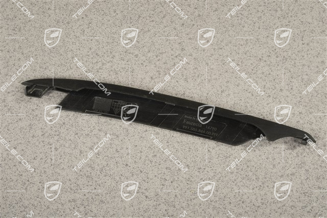Disc / cover for Air exhaust retaining frame, Black, R