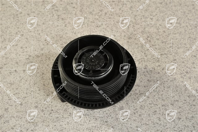 Filler cap for coolant tank