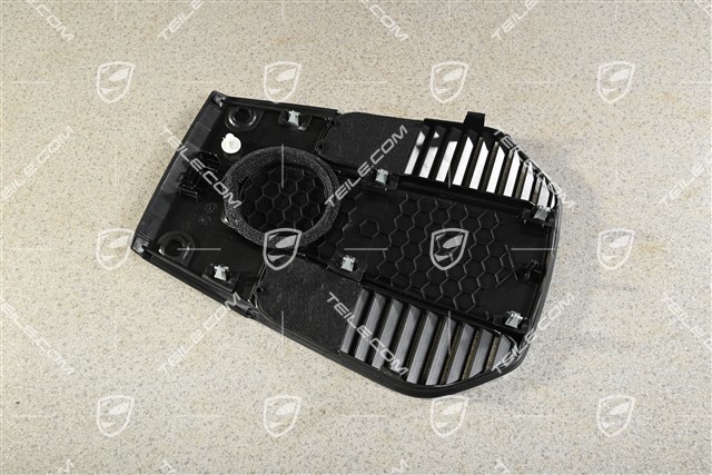 Dashboard trim centre, Upper, Black
