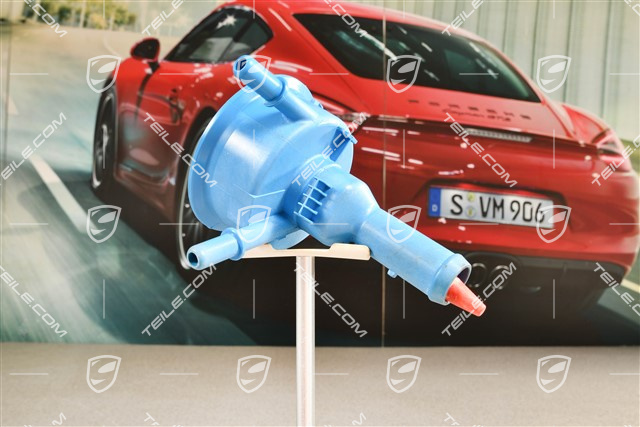 Coolant filler neck with cap