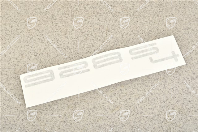 Logo / Sticker 928 S4, Dark Grey