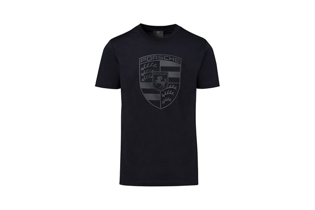 Textiles, T-Shirt, Crest, Men, black, XL 56/58 Textiles, T-Shirt, Crest, Men, black, XL 56/58