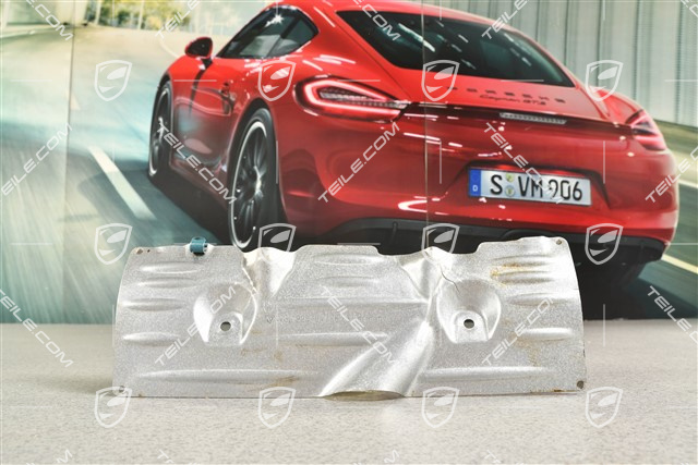 Heat shield, Valve cover, Turbo, R