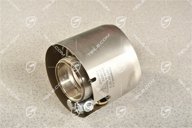 Spyder, Exhaust tail pipe, Weissach package, L