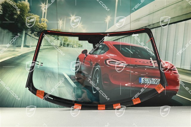 Windscreen, without camera, Convertible/Targa
