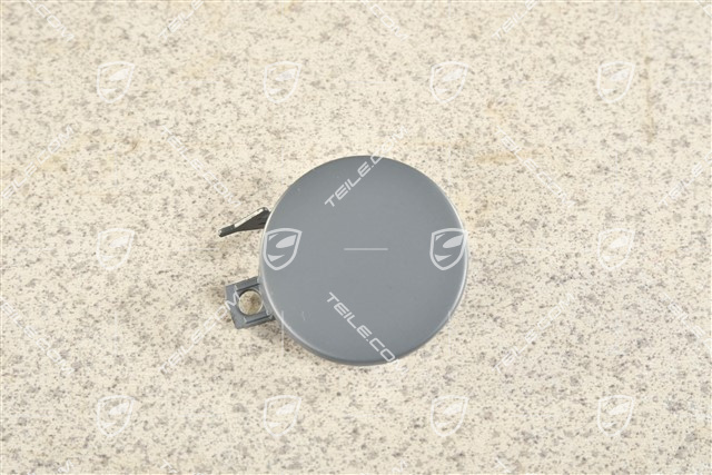 Towing hook lug cover / cap / trim, Rear bumper