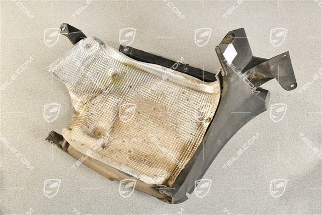 Retaining frame, incl. heat shield, C4 / C4S, R