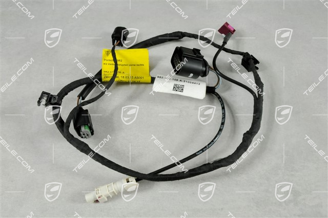 Cable loom, front bumper, GT3, R Cable loom, front bumper, GT3, R