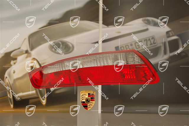 Rear light, red-white, L
