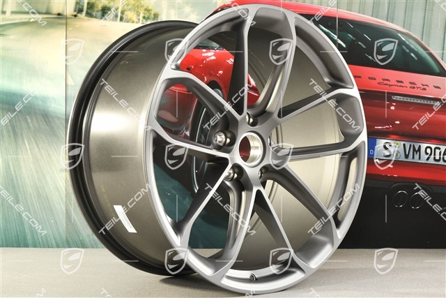 22" Felge GT Design, 11,5J x 22 ET52, Vesuvgrau