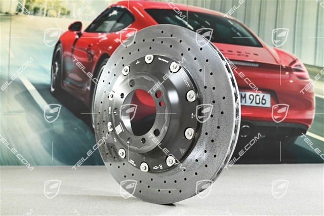 PCCB ceramic brake disc, Turbo, R
