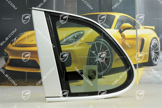 Side window, tinted, L Side window, tinted, L