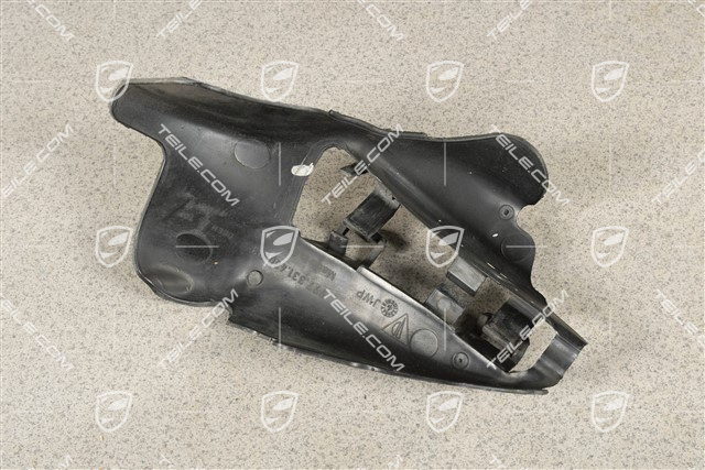 Control arm spoiler / Brake air deflector, L