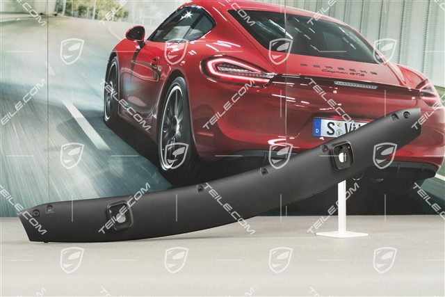Rear spoiler, lower part
