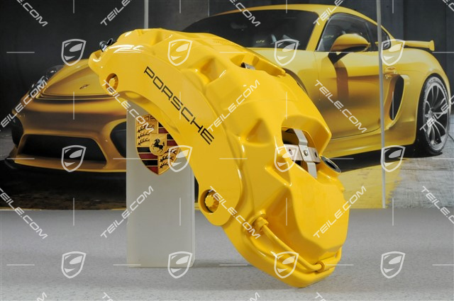 PCCB Fixed calliper, PCCB, ceramic brakes, yellow, R PCCB Fixed calliper, PCCB, ceramic brakes, yellow, R