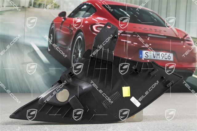 Mittelkonsole, Blende/ Fußraum Auslassventil, Seitlich, Schwarz, SPYDER, R