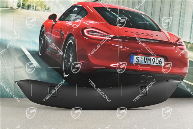 Rear spoiler, lower part