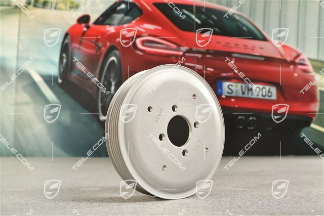 Coolant / water pump pulley 2,9L, 4 screw mount