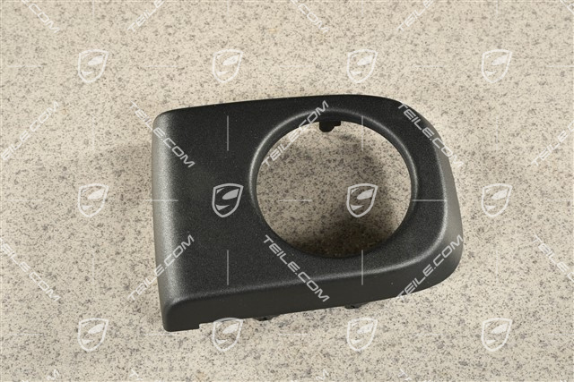 ACC Control unit Trim cover, Black